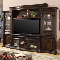 Entertainment wall unit for outlet 65 inch tv